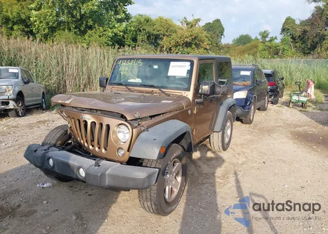 2015 Jeep Wrangler Sport from USA, damaged, VIN 1C4AJWAG2FL693743